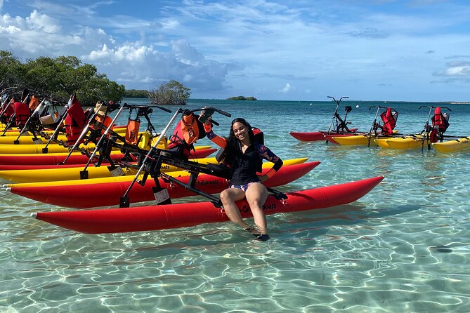 Adventure Chiliboats Waterbike in La Parguera - Your hour in the natural pool: why the swimming time is the main event