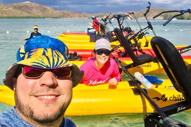 Adventure Chiliboats Waterbike in La Parguera - Safety and comfort that help you relax, not “act tough”