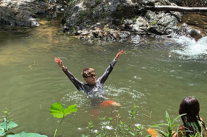 Adventure to a Hidden Waterfall, Private Tour - Fitness level: what “moderate” really means on a river hike