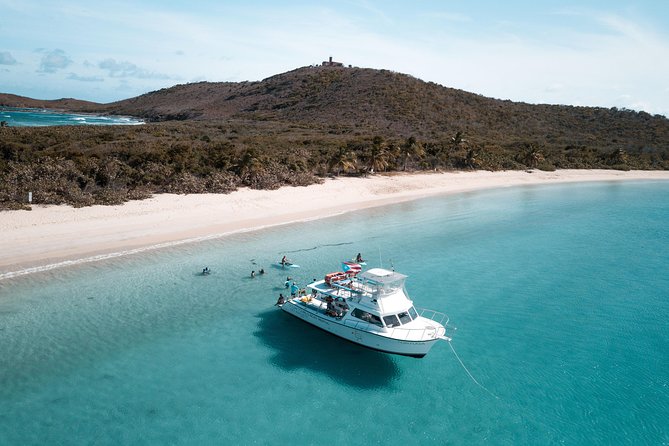 All Inclusive Beach and Snorkel Boat Tour to Icacos Island - Snorkeling support gear and why it reduces stress