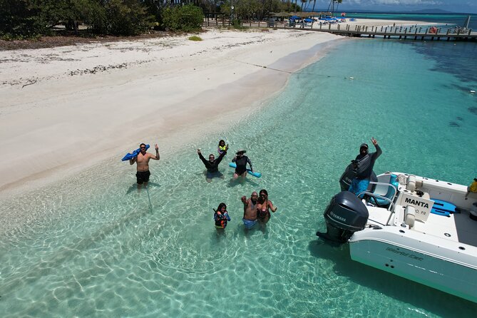 All inclusive Private Tour to Icacos and Palomino Island - Cayo Icacos: clear-water swimming and snorkel time that can be gentle