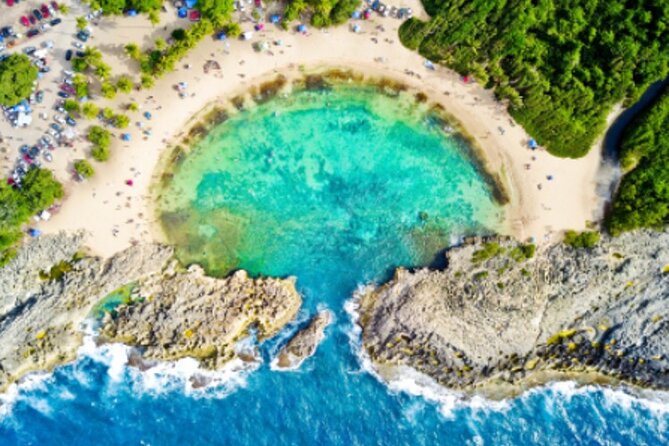All inclusive Three in One Cave, Mountain, and Beach Tour - Mar Chiquita beach: 30 minutes of waves, chairs, and swimming reality
