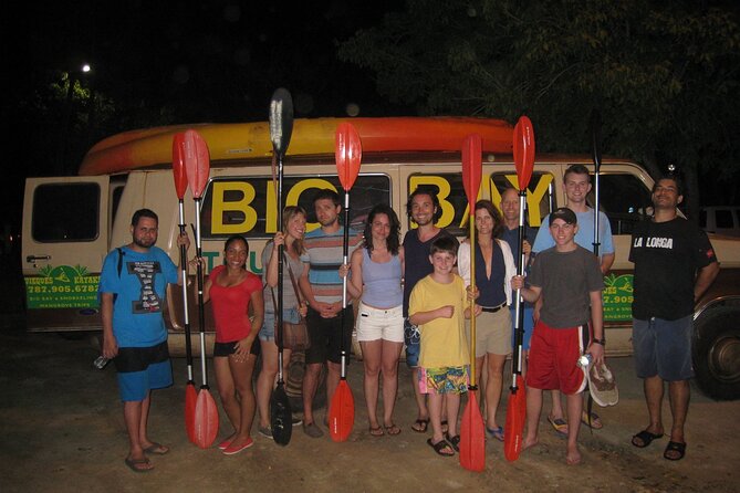 Bioluminescent Bay Kayak Trip from Vieques - Stop at Bahia Bioluminiscente: The Kayak Paddle in Glowing Water