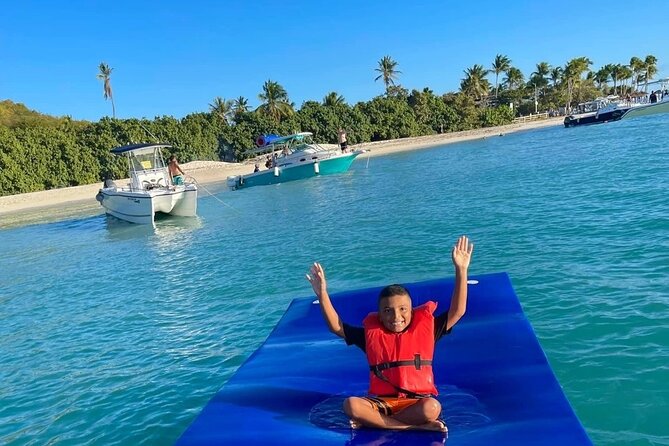 Boat trip in palomino /icacos /fajardo Puerto Rico - Beach time on Puerto Rico’s East Coast, with swimming and sun built in