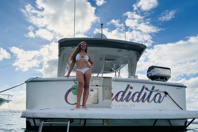 Boat trip in palomino /icacos /fajardo Puerto Rico - Included lunch and drinks, so you are not hunting food