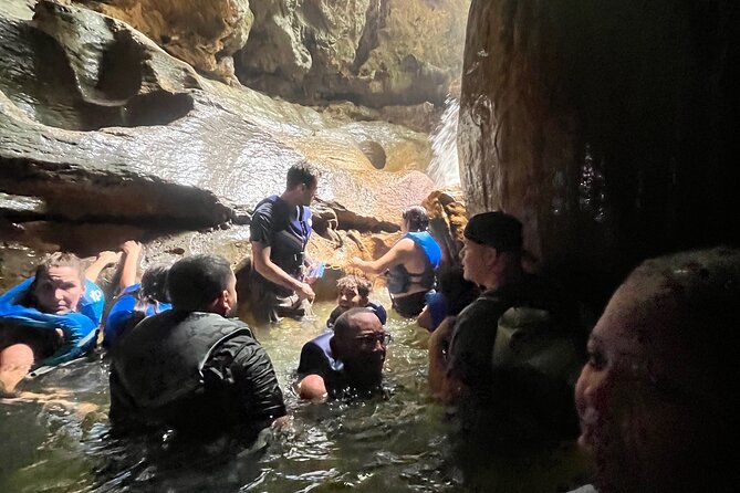 Caving Day - Charco Azul + Cueva del Indio Adventure - Charco Azul and Cueva del Indio: life vests, cave swimming, and the Seven Arches workout