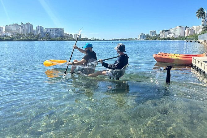 Clear LED Kayaking in Condado Lagoon - Guide Impact: Patient First-Timer Help and Local Info From Jay