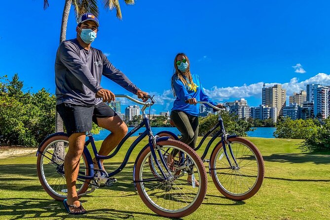 Cruising Bikes Rental in Condado Old San Juan - Crossing Dos Hermanos Bridge for Big-View Momentum