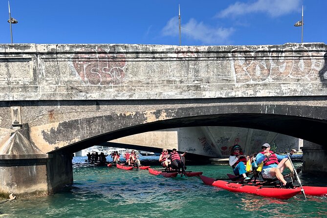 Day Adventure Chiliboats Waterbike - Condado Lagoon - Weather and wind: the day can be calm, or it can change fast