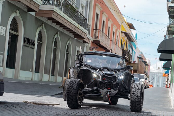 Discover Old San Juan: Private Historical Tour by Can-Am UTV - Who drives the UTV, how fast you go, and what to expect on your body