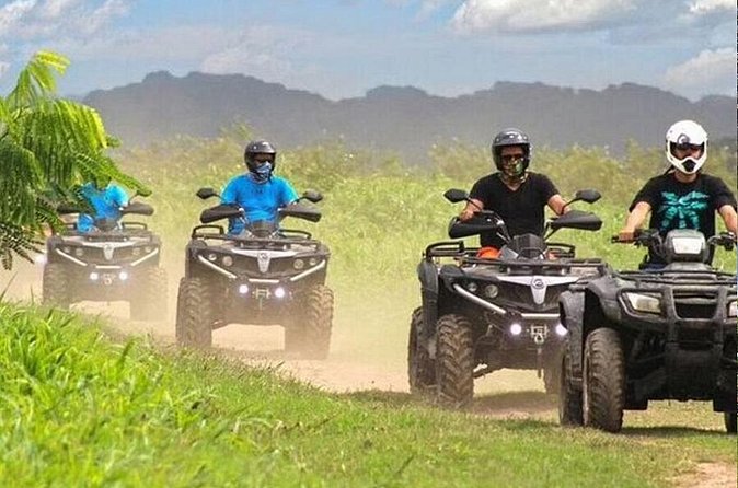Double ATV Adventure: Private Hacienda Experience with Transfer - The trail: plains, forests, mountains, and lagoon air