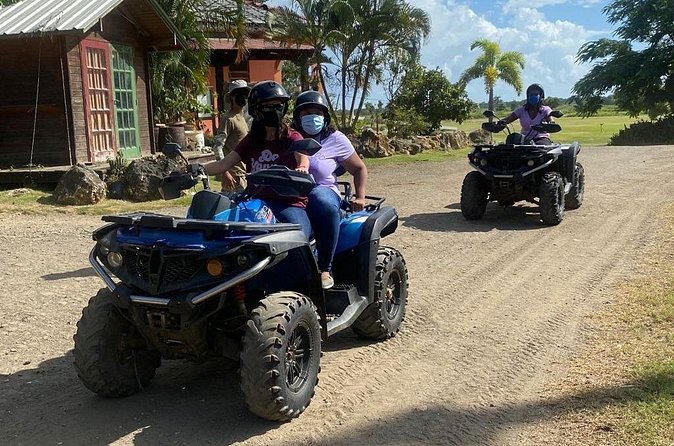 Double ATV Adventure: Private Hacienda Experience with Transfer - Mi Casa stop and the 1800s Spanish vibe, plus horse-stable surroundings