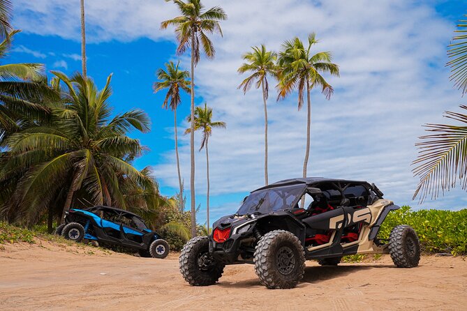 Drive a UTV Can-Am on a Beach Tour in San Juan Puerto Rico - The UTV setup: who drives, who rides, and how the music part works