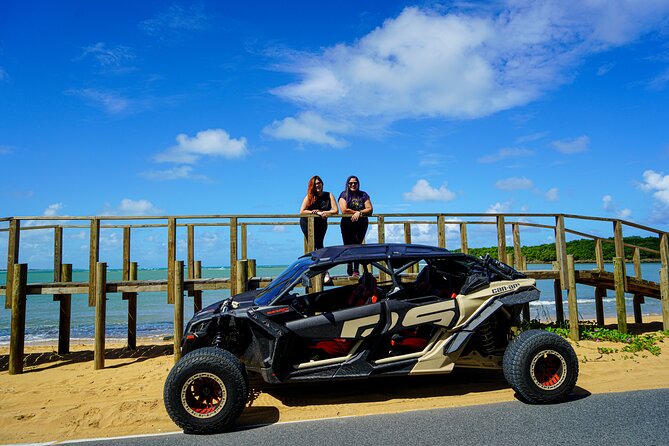 Drive a UTV Can-Am on a Beach Tour in San Juan Puerto Rico - Playa Vacia Talega: more coast time and photo-worthy sandy edges