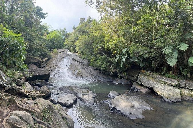 El Yunque & Beach Tour: Waterslide, Waterfall, Food, & Photos - What to Bring: Socks, Aqua Sandals, and a Smart Water Setup