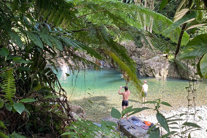 El Yunque Hike Adventure to Las Tinajas Waterfall from Fajardo - Life Jacket Water Time: Tinajas Pools, Rock Waterslides, and Safety Moves