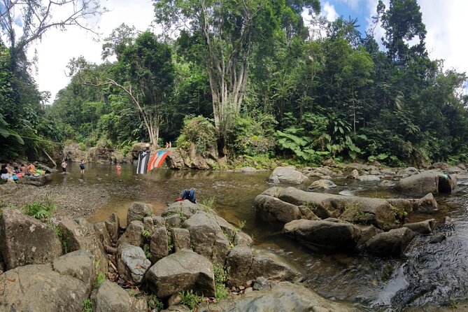 El Yunque National Forest and Luquillo Beach Tour - Puente Roto and Rio Mameyes: the short walk that ends in real swimming