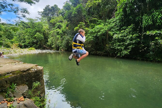 El Yunque National Rainforest and Luquillo Beach Tour - Mameyes River pools after a 15-minute walk: the cool-down moment