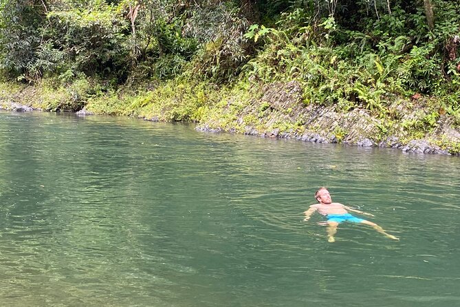 El Yunque Rainforest Guided Day Tour from San Juan - Pickup, AC vehicle, and that first waterfall sight from the road