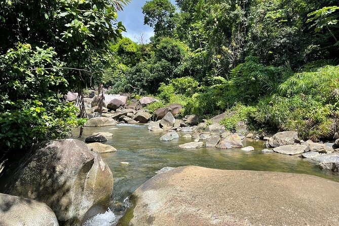 El Yunque Rainforest Hike and Luquillo Beach Tour - Luquillo Beach at Balneario La Monserrate: swim, browse, eat on your terms
