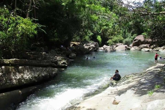 El Yunque Rainforest River and Beach Adventure Tour - Playa Luquillo: kiosks, local food, and a beach reset