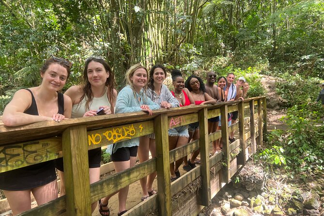 El Yunque Rainforest- Water Slide, Luquillo Beach Guided Tour - Las Pailas in Arecibo: volcanic rock pools and slide time with guidance
