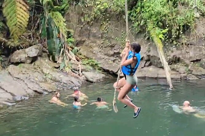 El Yunque Rainforest - Waterslide, Cliff jump, and Rope swing! - El Yunque With Waterslide, Rope Swing, and Cliff Jumps