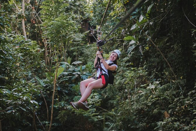 El Yunque Ziplining with River and Beach Visit - Key highlights at a glance
