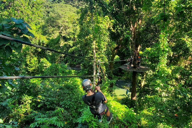 El Yunque Ziplining with River and Beach Visit - Luquillo Beach kiosks: where the day turns from active to tasty