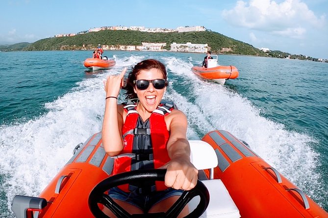 Fajardo Mini Boat Snorkel Safari - Your own mini-speedboat start at Marina Puerto Chico