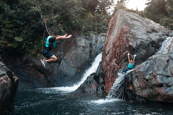 Half-Day Tour: El Yunque Rainforest and Waterslide Adventure - El Yunque Stop 1: The Waterfall Area With Slide, Rope Swing, and Rock Jumps