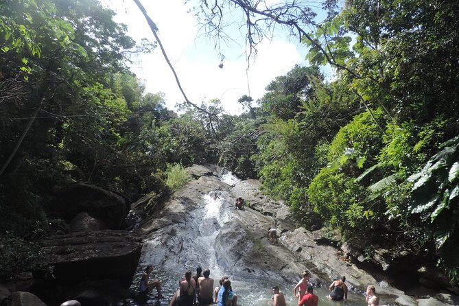 Half-Day Tour: El Yunque, Waterslides, and Luquillo Beach - Las Pailas in El Yunque: the short hike, the fast water, the real slides