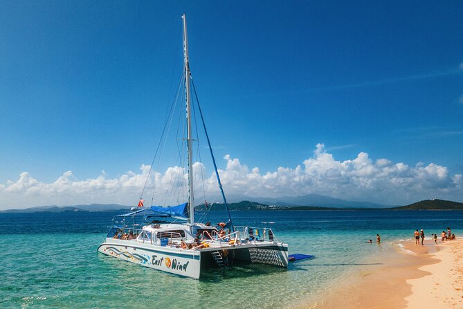 Icacos Island Catamaran Day Sail from Fajardo - The catamaran sailing portion: what you see and how it feels