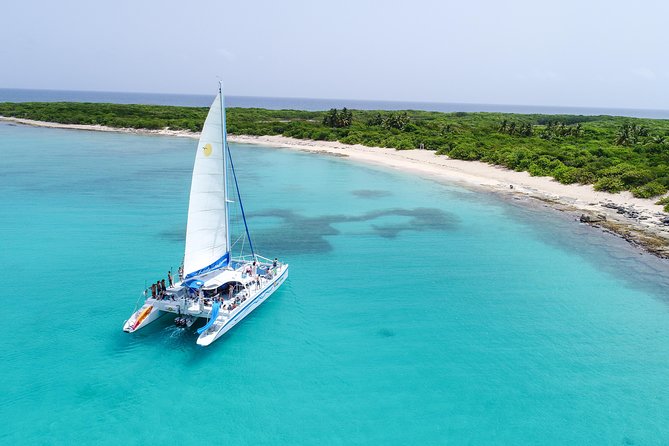 Icacos Island Catamaran Day Sail from Fajardo - Stop at Cayo Icacos: swimming, snorkeling, and beach time