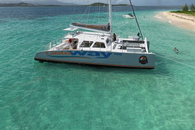 Icacos: Luxury Sailing Catamaran All Inclusive Beach and Snorkel - A clear timeline: snorkeling, beach time, then the return-sail treats