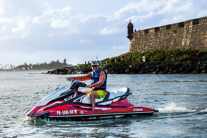 Jet Ski Tour through San Juan Bay - The stops and breaks that make it more than a speed run