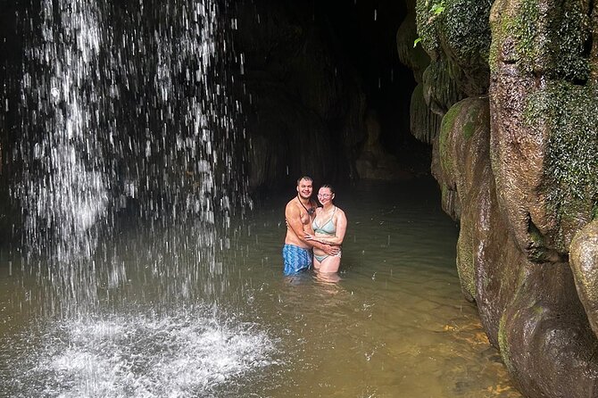 Lagoon Cave and Secluded Beaches Tour in Puerto Rico - Rio Tanama Waterfall: the payoff, but also the weather wildcard