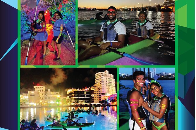 Night Kayak - Condado City Lights Tour - The 1-Hour Ride on Laguna del Condado, City Lights, a Historic Bridge, Wildlife Chances