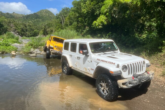 Off-Road Jeep Adventure from Carolina - Rainforest Trails, Ridge Views, Waterfalls, Beaches, and That Big River Moment