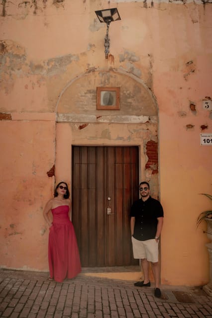 Old San Juan: Photoshoot Walking Tour - Fortaleza Street umbrellas: the classic finish for your last photos