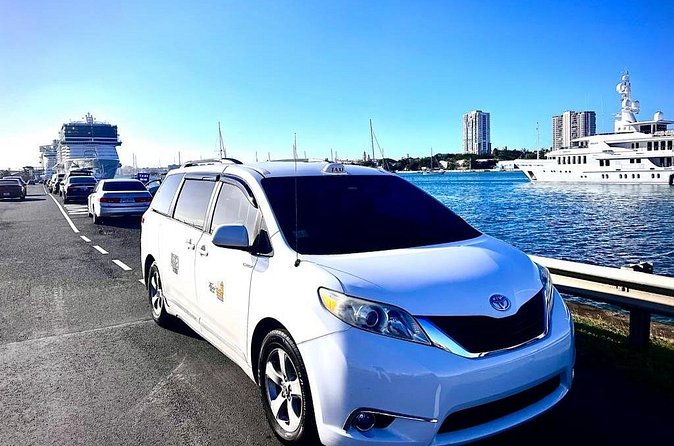 One-way transfer from SJU Airport to Cruise Port or Vice Versa - Value: $75 per group (up to 6) and when it really pays off