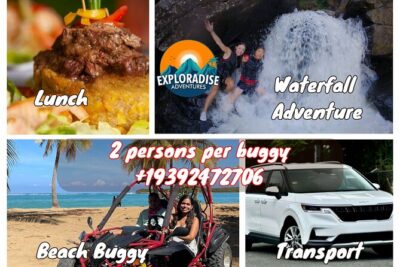Piñones Beach Buggy + El Yunque Waterfall Adventure