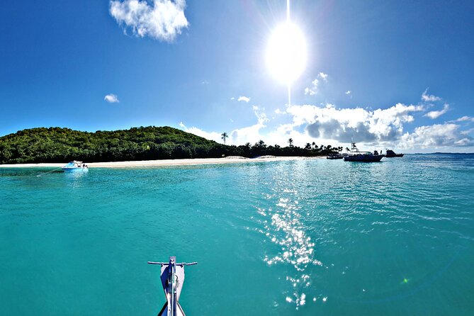 Private All-Inclusive 22ft Boat Guided Snorkeling Icacos Palomino - Paddleboard Included, Plus Tips from the Captain