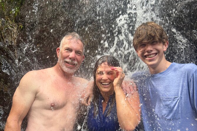 Private El Yunque Tour to Waterslide and Waterfalls - Waterfalls and Photos Under the Falls, Done With Real Timing