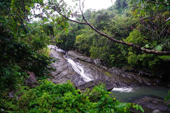 Private El Yunque Waterslides and Luquillo Beach Tour - Entering Las Pailas: Rainforest Water Slide Time Without the Chaotic Hunt
