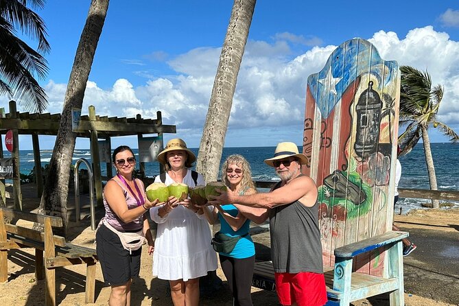 Private MEGA El Yunque Full Day Tour: Rainforest, Rivers, Beaches - Luquillo beach time, kiosks, and snorkeling gear