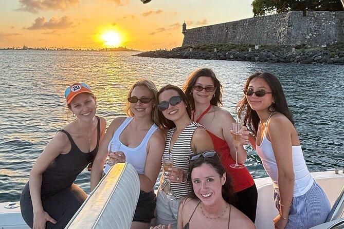 Private Old San Juan Bay Boat Sunset-Night Cruise - Stop 2: Castillo San Felipe del Morro, quick close-up photos with big fortress energy