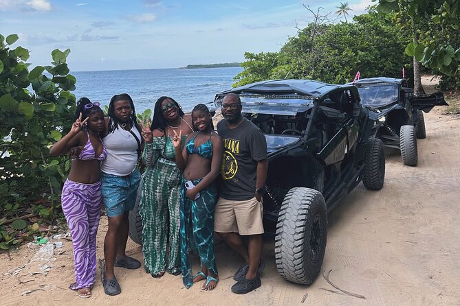 Private San Juan Beach Tour Can-Am UTV Experience Off Road - Paseo Tablado de Piñones: mojitos and picadera break