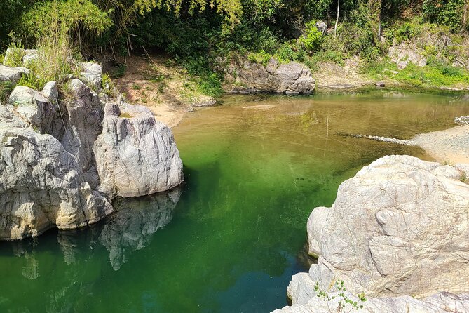 Private Tour of the White Canyon Ancestral Route in Utuado - The Church puddle swim: refreshing water, clear timing, and gear on