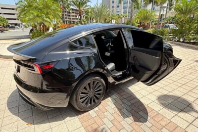 Puerto Rico Island Wide Private Transfers, Tesla 3 Luxury Sedan.
